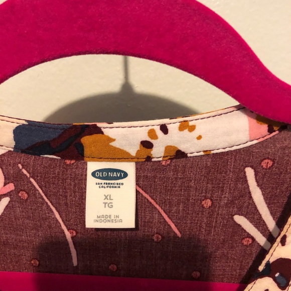 Old Navy Floral Blouse - Picture 2 of 2